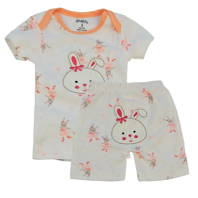 Redkite 2 Sets Random Design Wholesale Price 100% Cotton Newborn Baby Gift Set Clothes