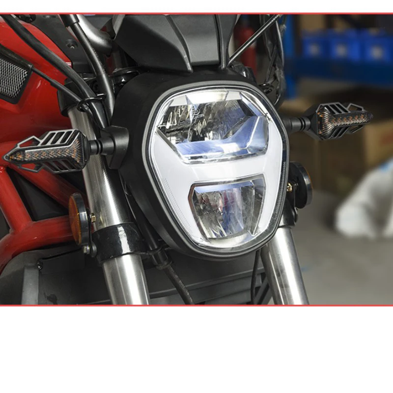 Sprite Beast style 12v motorcycle modified turning signals light Flowing water style Super bright waterproof Amber led turn lamp