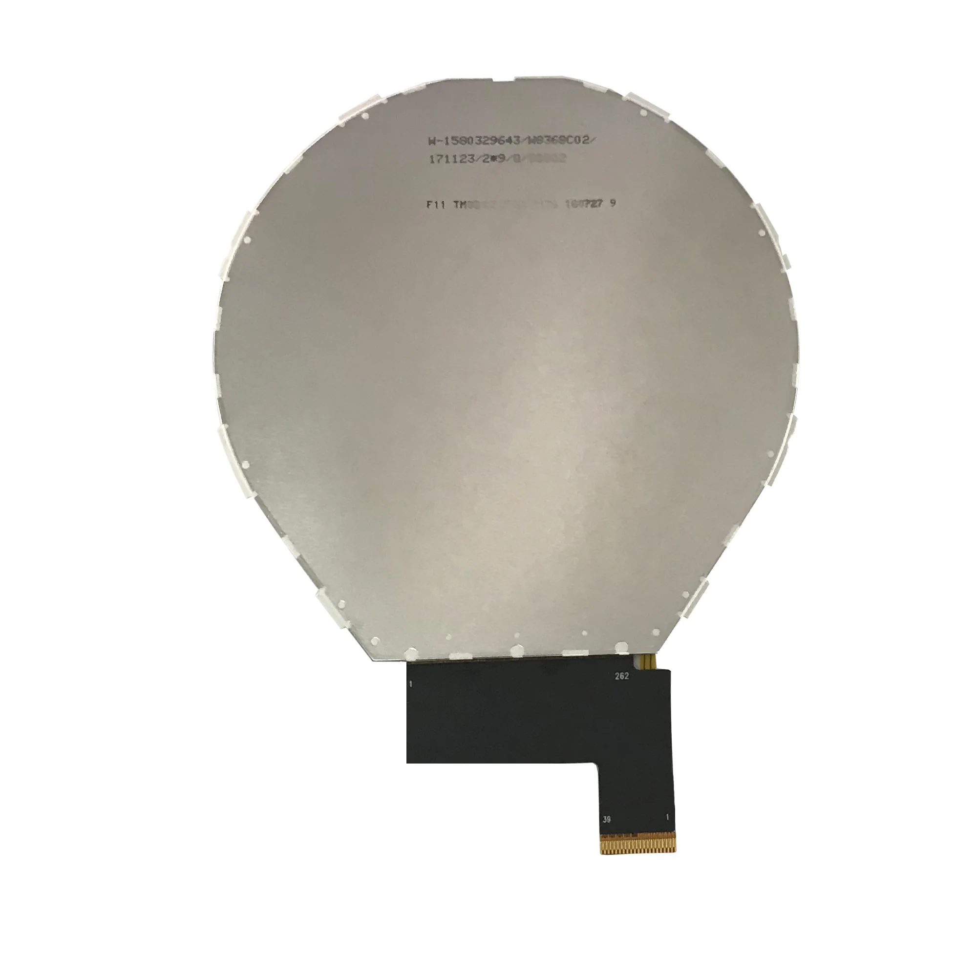 Small 3.4 inch 800*800 mipi dsi interface mini  shape wearable small tft round ips lcd display