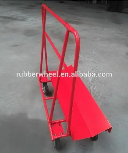 heavy duty plywood glass door gypsum board drywall sheet cart 2000lbs load capacity transportation moving dolly tool kart