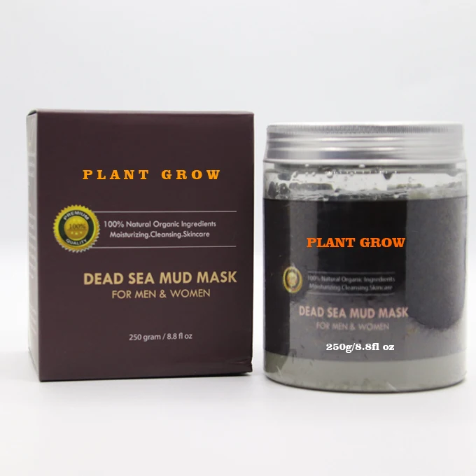 100% Natural   Customization For MEN Deep Skin Cleanser, whitening, Blackhead removing  Dead sea mud mask