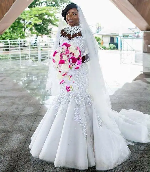 Vestido  Novio Brand  Sexy Off Shoulr Backless Bridal Gowns Lace Mermaid Wedding Dresses Online Africa Fish Tail Bridal Dress