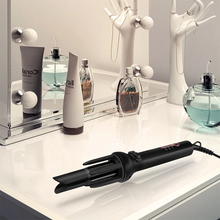 
Professional PTC Ceramic hair curler Magic Electric Automatic 2-Way Rotating Curling Iron 