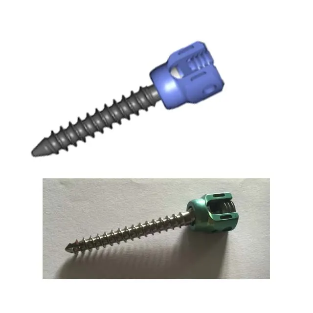 China Titanium mono axial poly axial screw