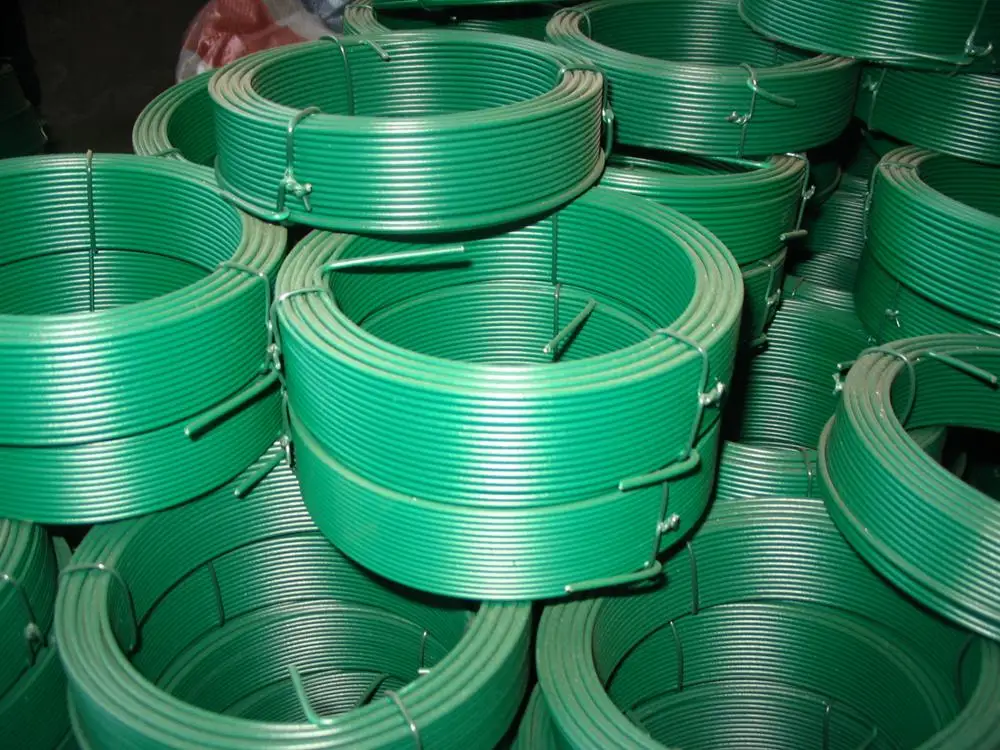 Стальной проволоки с пластиковым покрытием