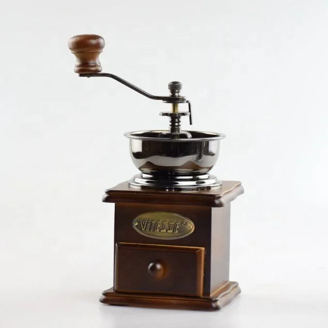 
Ecocoffee Coffee Press Packaging Gift Box one Glass Pot French Press + Coffee Manual Grinder for Family/Friends Gift 