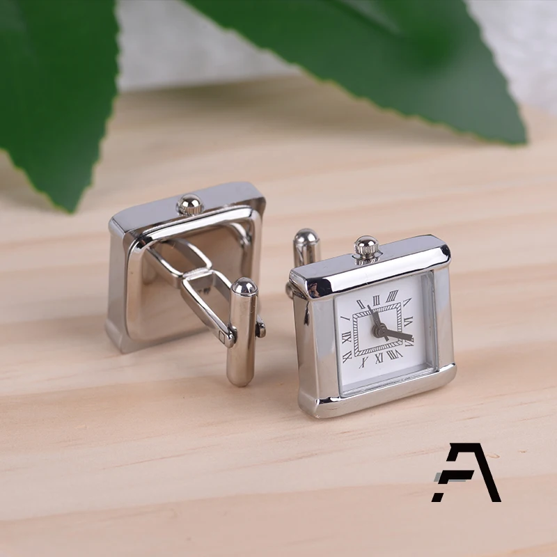 Custom Watch Business Cufflinks for Men