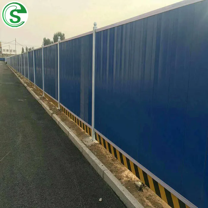 Hot popular factory cheap steel colorbond sheet fence