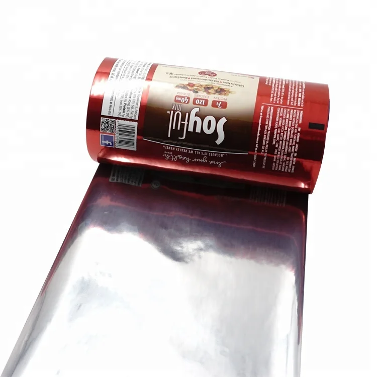 Индивидуальный ламинированный прозрачный пищевой пластиковый упаковочный рулон в наличии нагревательная пленка