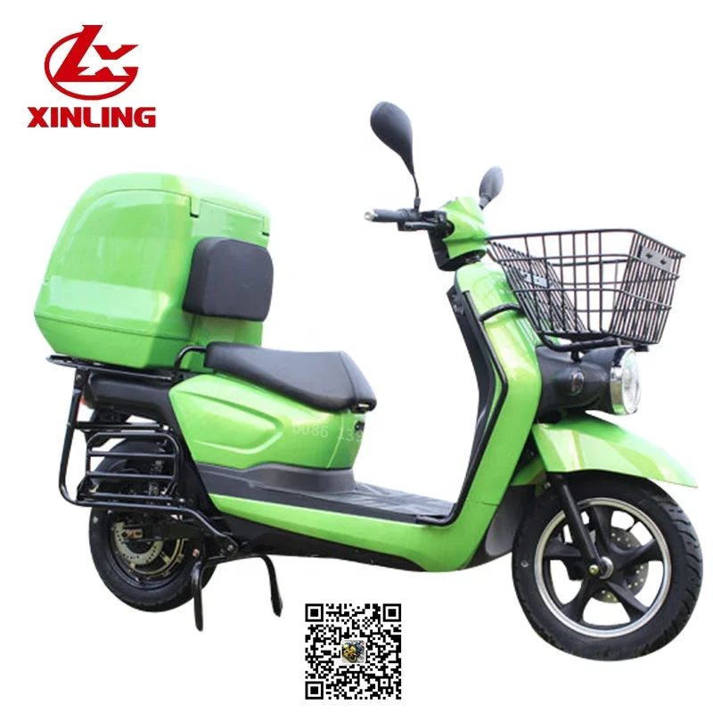 EEC approved 3000W Pizza delivery electric motorcycles scooter with removeable lithium battery