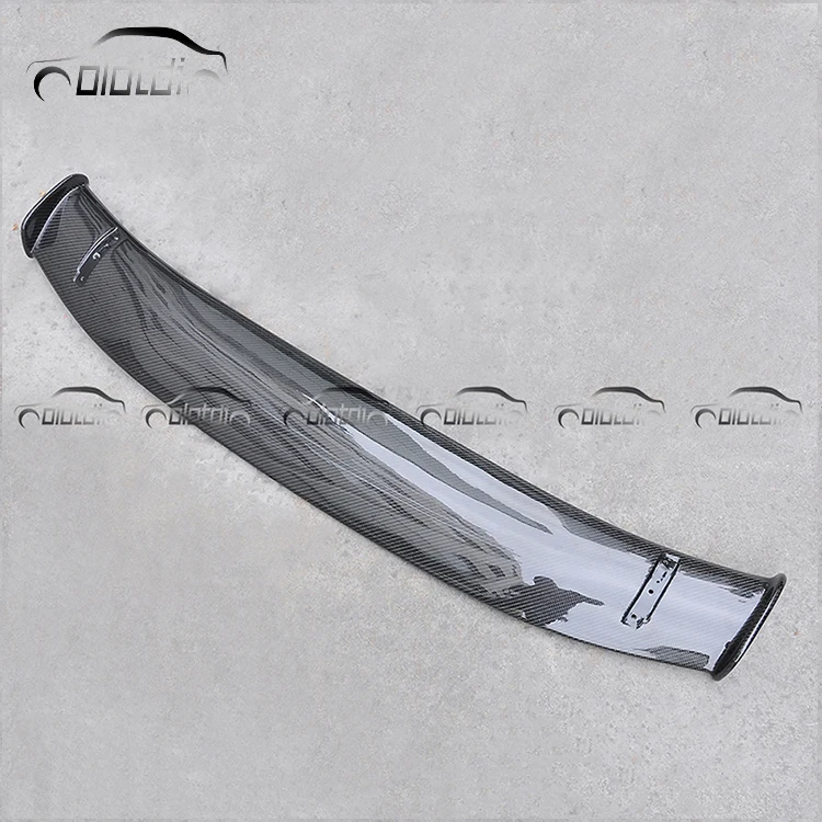 MG Style Carbon Fiber Boot Lip Rear Trunk Wing Ducktail High Kick Spoiler Lip for Honda Civic 8th FD2R