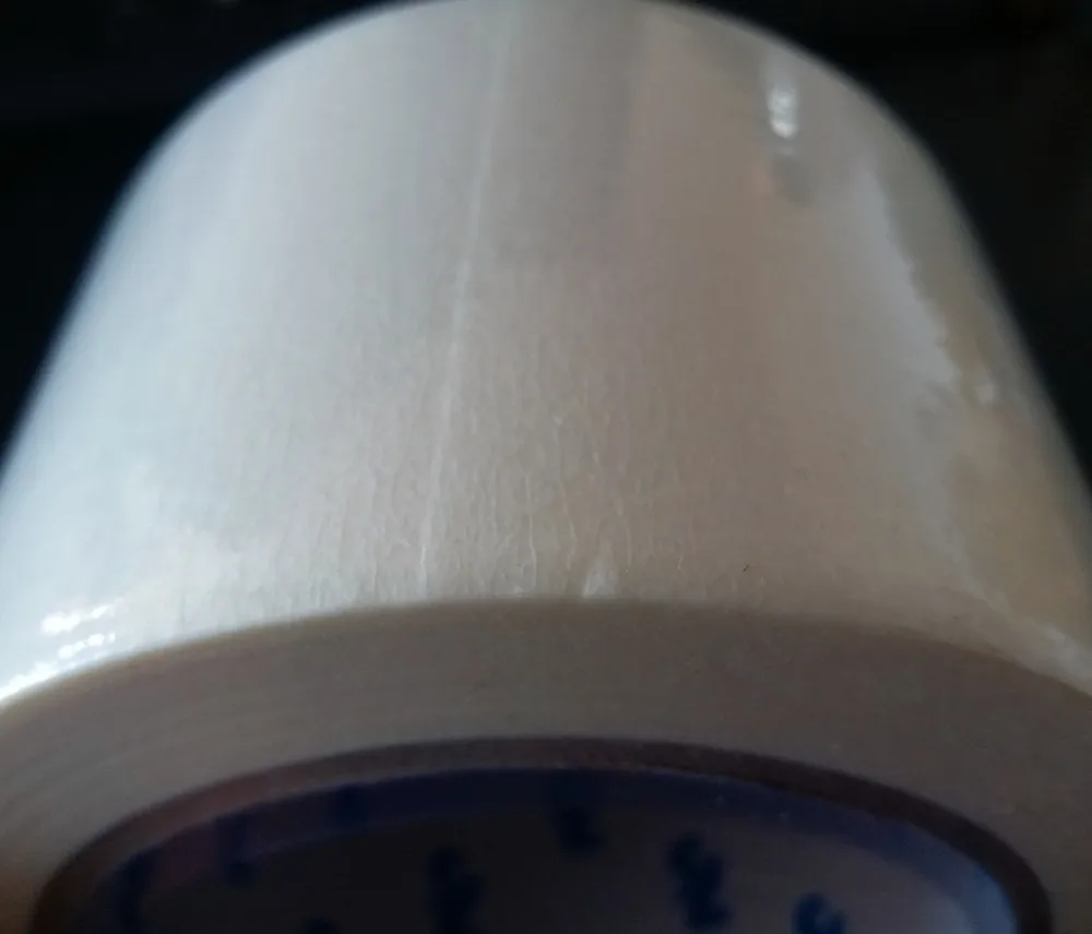 General purpose for painting white yellow masking tape from 10meter to 50meter oem brand logo printed on inner paper core