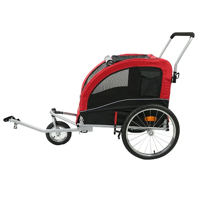 T-02 Factory Directly Kid Child Bike Trailer Children Baby Pram Bicycle Stroller Suspension Jogger bicycle trailer