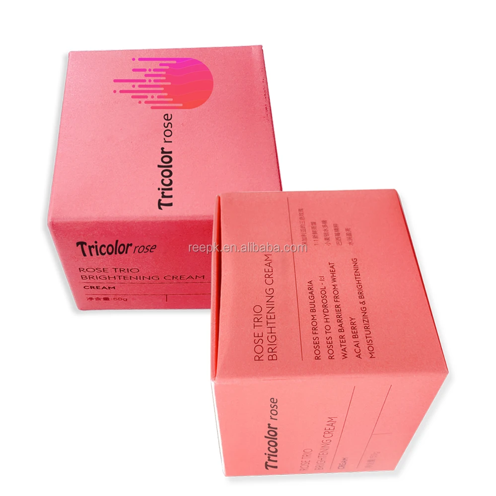 
Factory Directly Price Cosmetic Packaging Boxes Pink Cosmetic Packaging 