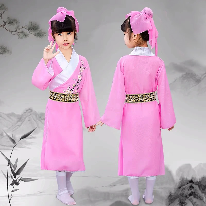 Униформа учеников из страны учеников, костюм старинного персонажа из трех предметов, детские костюмы для книг