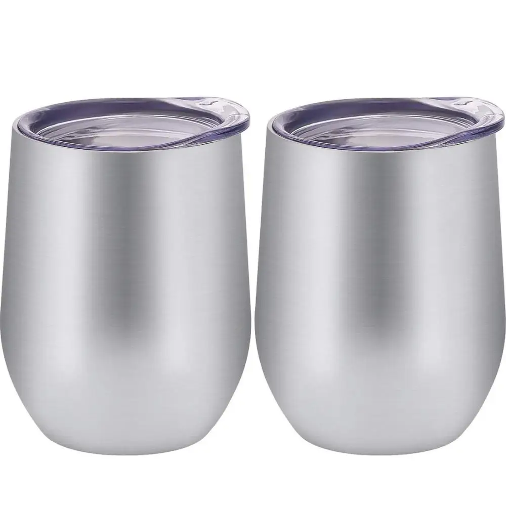 Низкая цена бокал для шампанского нержавеющая сталь двойная стенка вакуумной изоляцией коктейль 18/8 стакан чашки с крышками