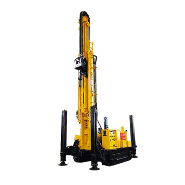 SWS380S Crawler Mounted Telescoping Mast Well Drilling Rig supply by fullwon