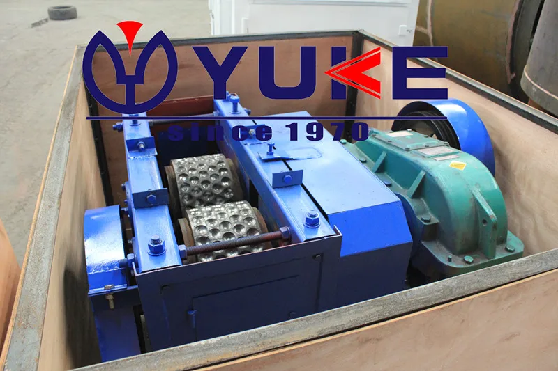 Top quality-assured pillow shape coal powder briquetting machine