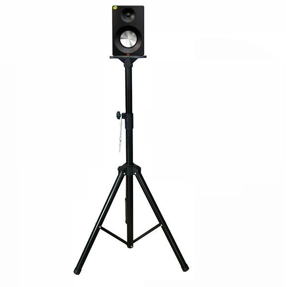 DL-SF03S 115CM 150CM 180CM adjustable universal Surround sound SPEAKER tripod floor BRACKET Stand with plastic tray 3 legs