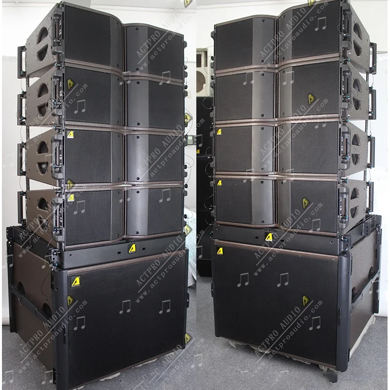 PA Speaker Dual 8 Inch KR208 Line Array PRO Sound KR208 Loud Speaker Powerful Bass 18 Inch Subwoofer Sb18 Sb28 Ks28