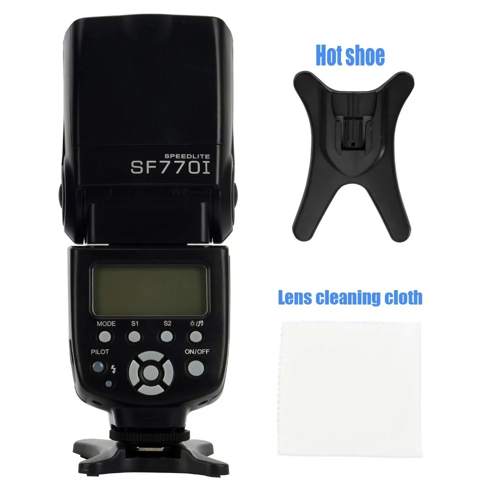 
Professional Flash Speedlight Flashlight for Canon Nikon Pentax Olympus Camera 