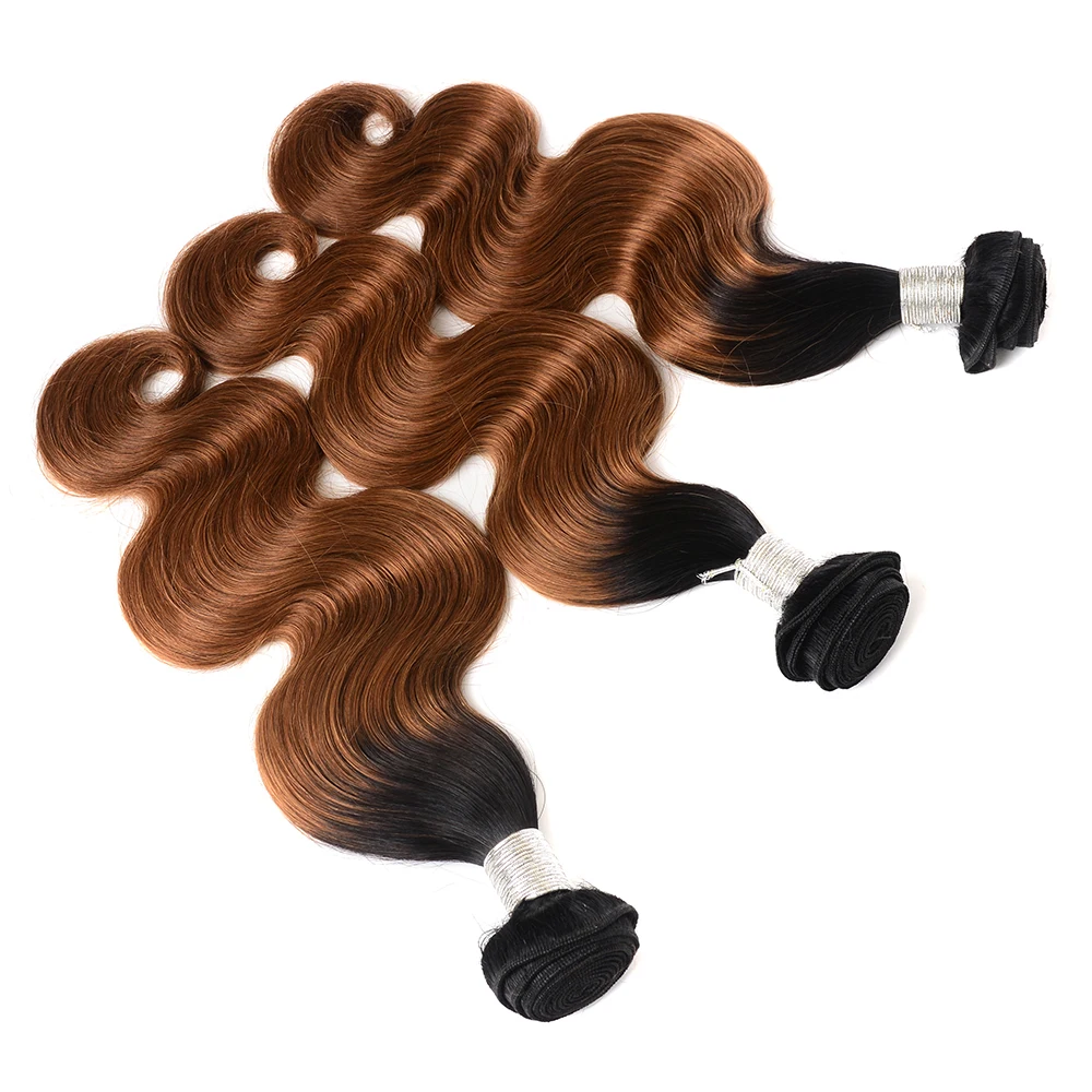 May Queen 1b/30 Ombre Body Wave Hair Bundle Extensions Weave Wholesale Hair Extension Vendors Virgin Hair Vendors Paypal Accept