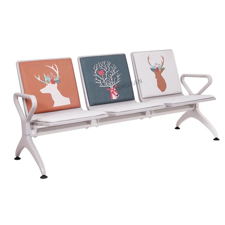 Foshan Factory  children  hospital clinic medical office waiting room bench chairs