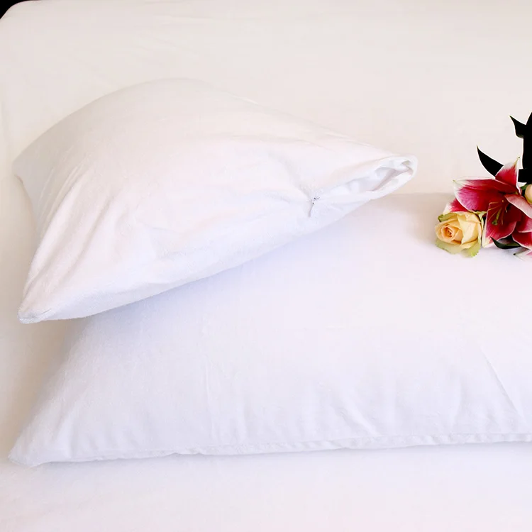 Новый стиль хлопок Терри моющиеся молния наволочки Пользовательские