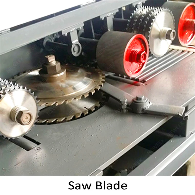 NEWEEK sawmill square timber four sided wood planer saw machine
