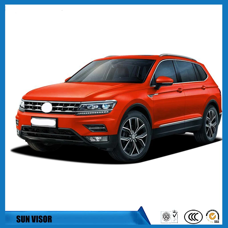 Window Deflector Visor Rain Sun Vent Cover For TIGUAN L 2017