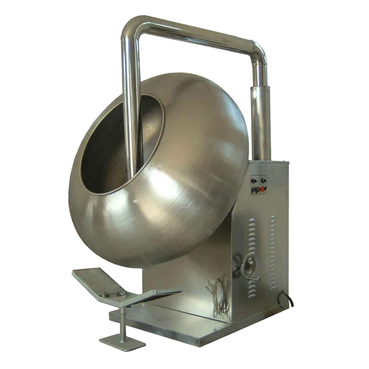 Peanut coating machine/peanut sugar coating pan machine drum/chocolate coating machine