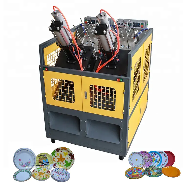 Fully automatic disposable paper plate machine, paper tableware plant