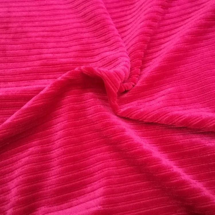polyester/lycra pumping velvet for garment pumping velour fabric