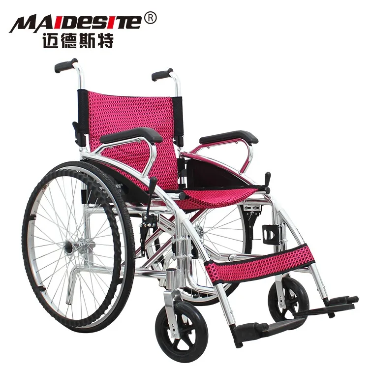 Manufacturers good quality excellent big tires foldable lightweight wheelchair