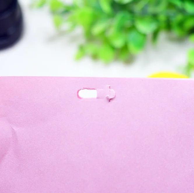 Staple-Free Plastic Stapler Environmentally Friendly Stapleless Stapler Heavy Duty for Office