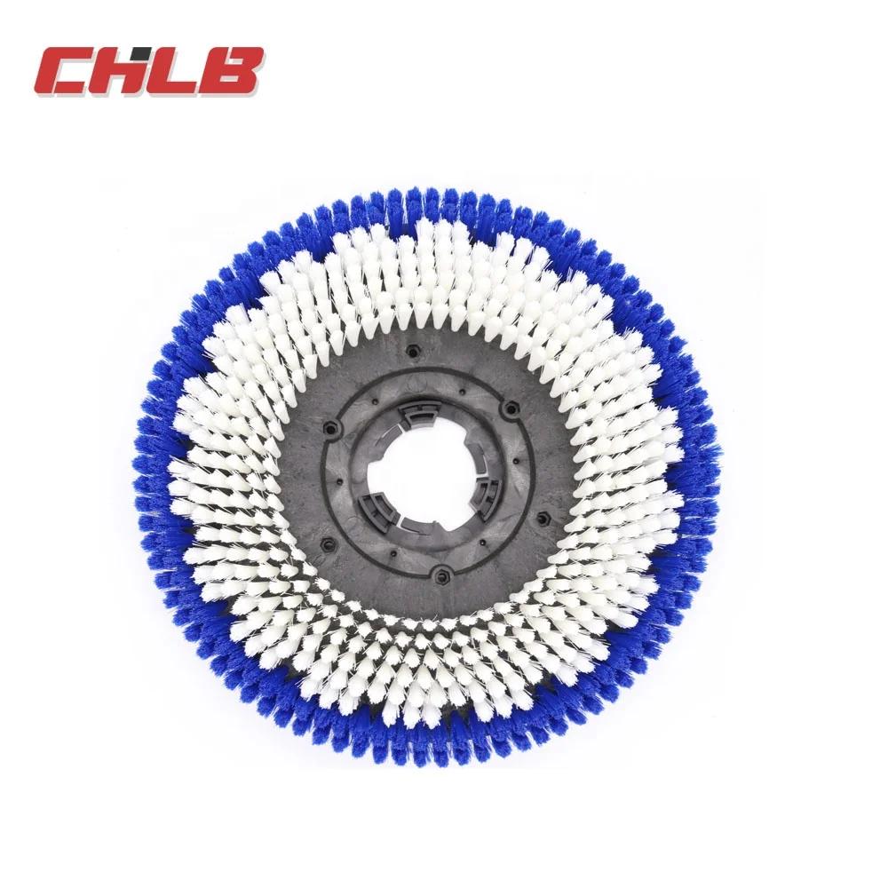450mm Round nylon/PP floor polishing brush for floor scrubber from China