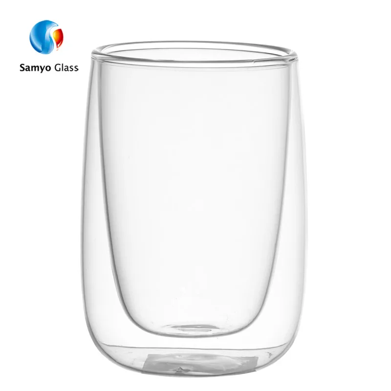 Пользовательские формы кружки кофе чая боросиликатное стекло