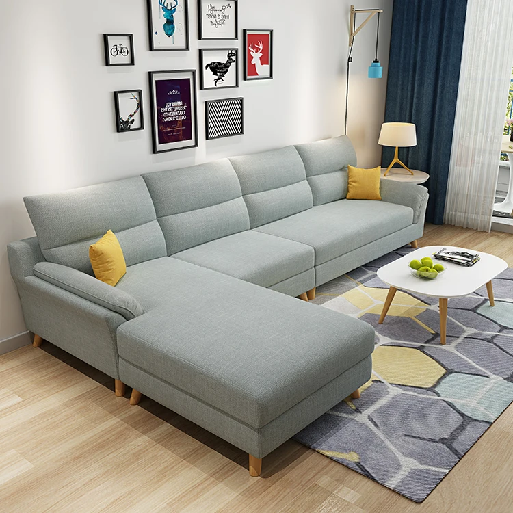 New Arrival Living Room Sofas Super Modern Style Living Room Furniture Top Quality L Shape Couch Living Room Furniture Sofas
