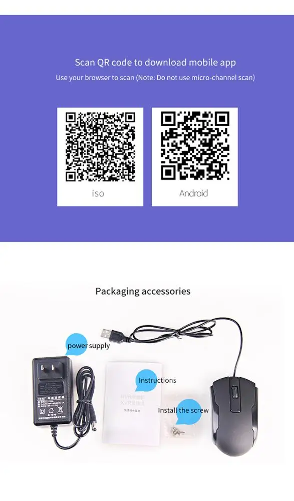 Popular Model Factory Direct Price 8CH Standalone DVR H264 Standalone AHD DVR 1080P