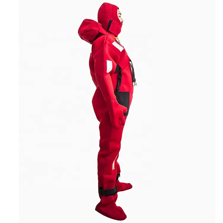 
Neoprene material seaman water survival suit for life raft 