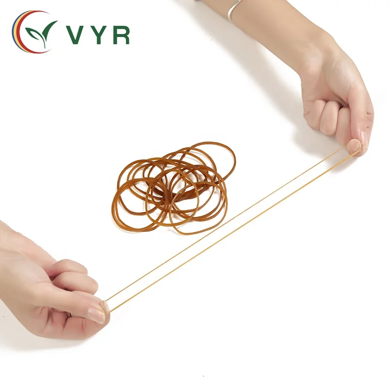 Factory direct wholesale multi-functional light brown elastic rubber band