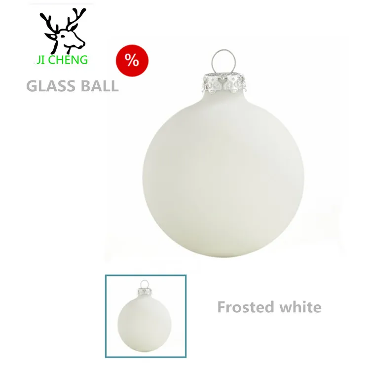 
Sparkling pearl river Christmas glass festive trinkets Christmas tree decorations 8 cm Christmas ball 