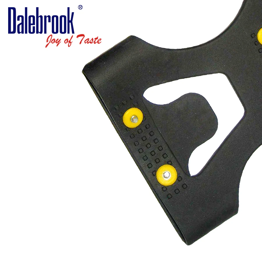 
10 SPIKES Silicone Ice Snow Shoe Grip Anti Slip Overshoes High quality Ice Cleats / Ice Crampons, Climbing Grippers 