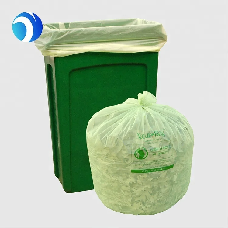China Wholesale Degradable Eco Garbage Bag Gallon Green