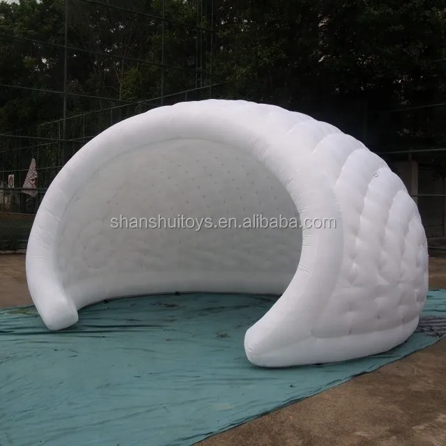 Best selling air tent Lighting inflatable Concert Stage Cover tent,  Advertising inflatable led light display tent