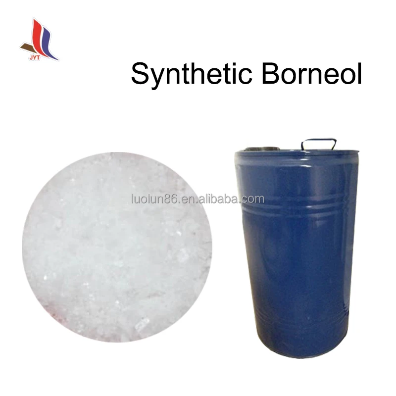 Синтетический борнеол кристалл хлопья сырье для фармацевтической аромат завод Массовая Оптовая цена