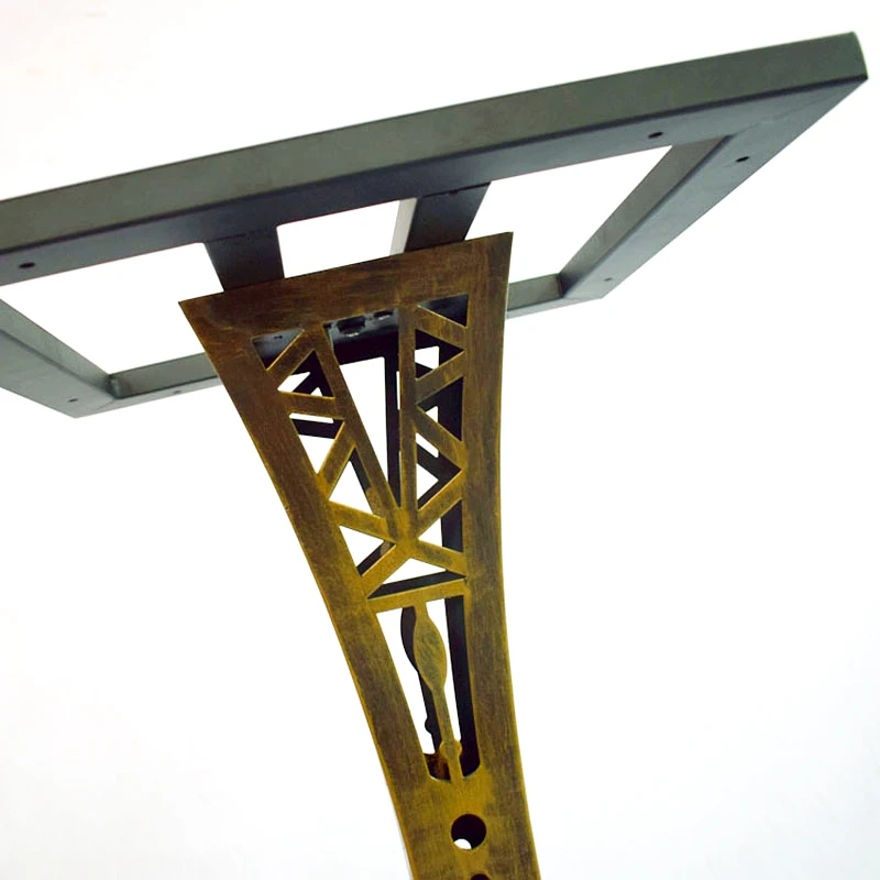 Fantian factory tower base decorative custom metal table leg