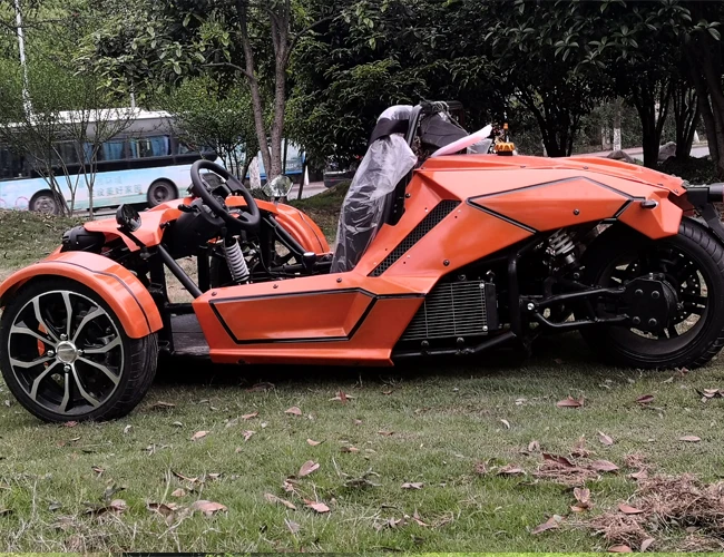 Adult 350cc reverse ztr tricycle convertible petrol
