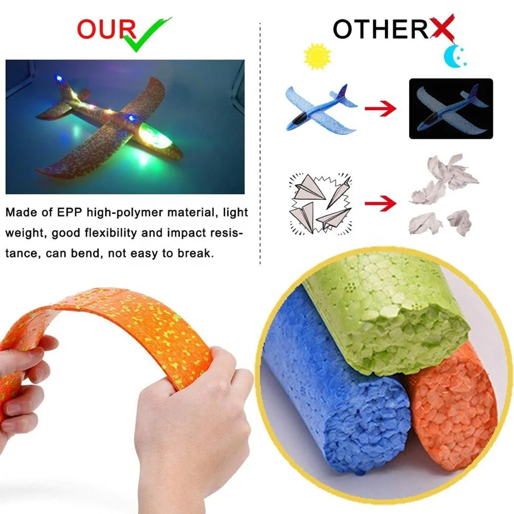 Foam Airplane Model Throwing Outdoor Plane for Kids