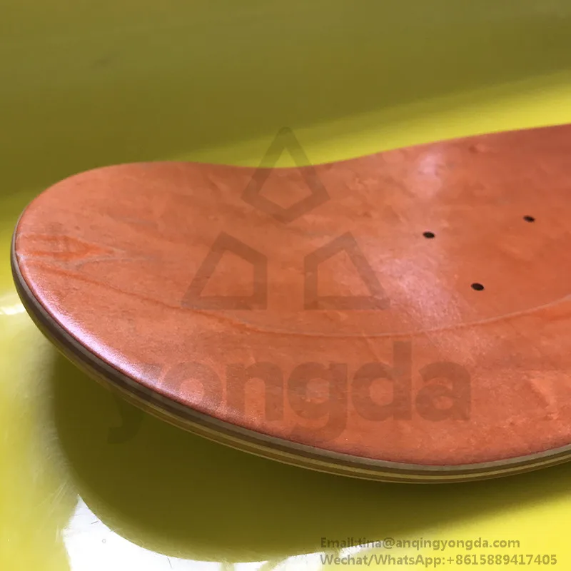 
7plies Maple Skateboard Decks Blank Choose Your Color + Size 